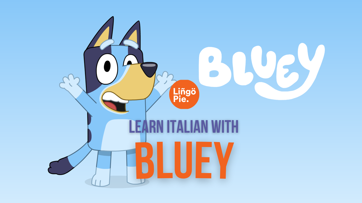 Learn Italian With Bluey