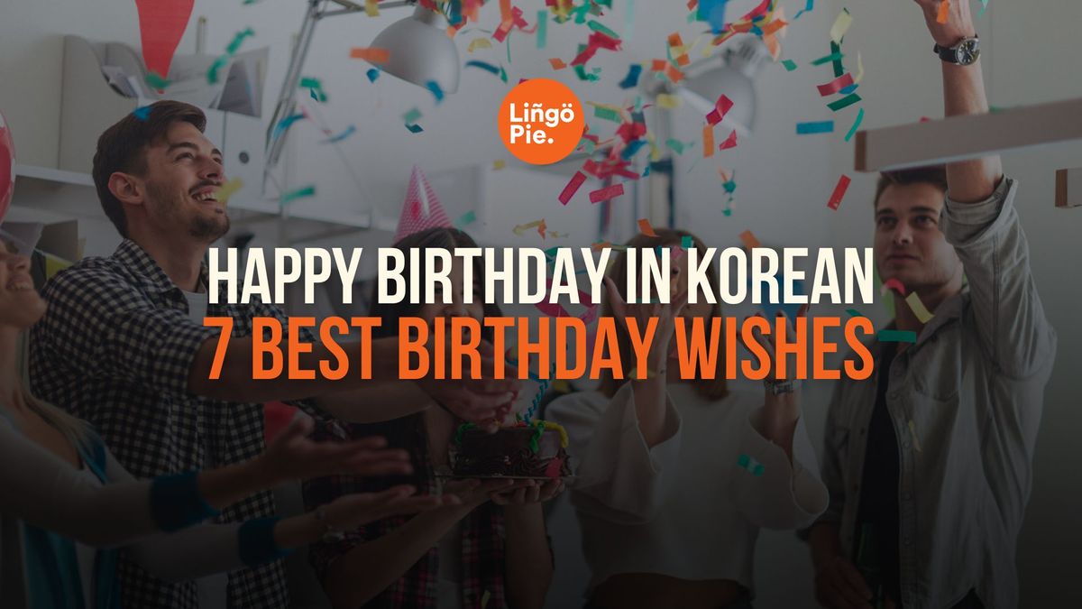 Happy Birthday In Korean